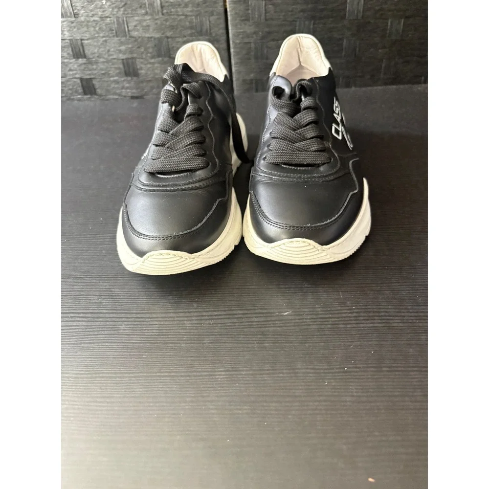 Roberto cavali class black white size 8-8.5 men's